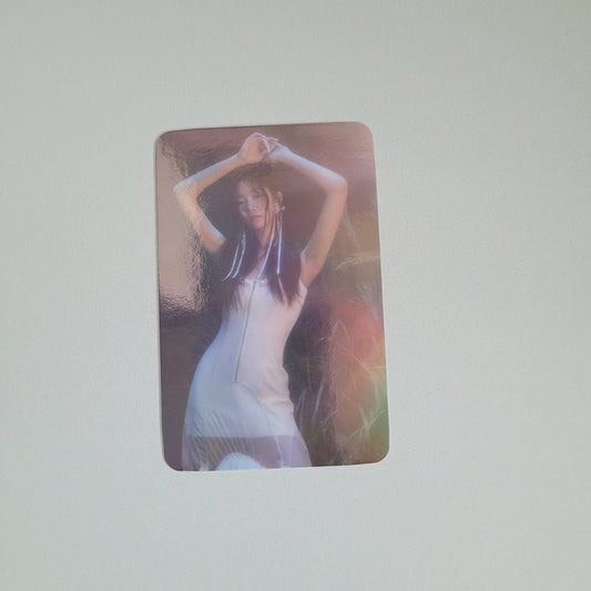 Le Sserafim Easy Holographic POB Photocard: Music Korea - Kazhua - KPop Idol