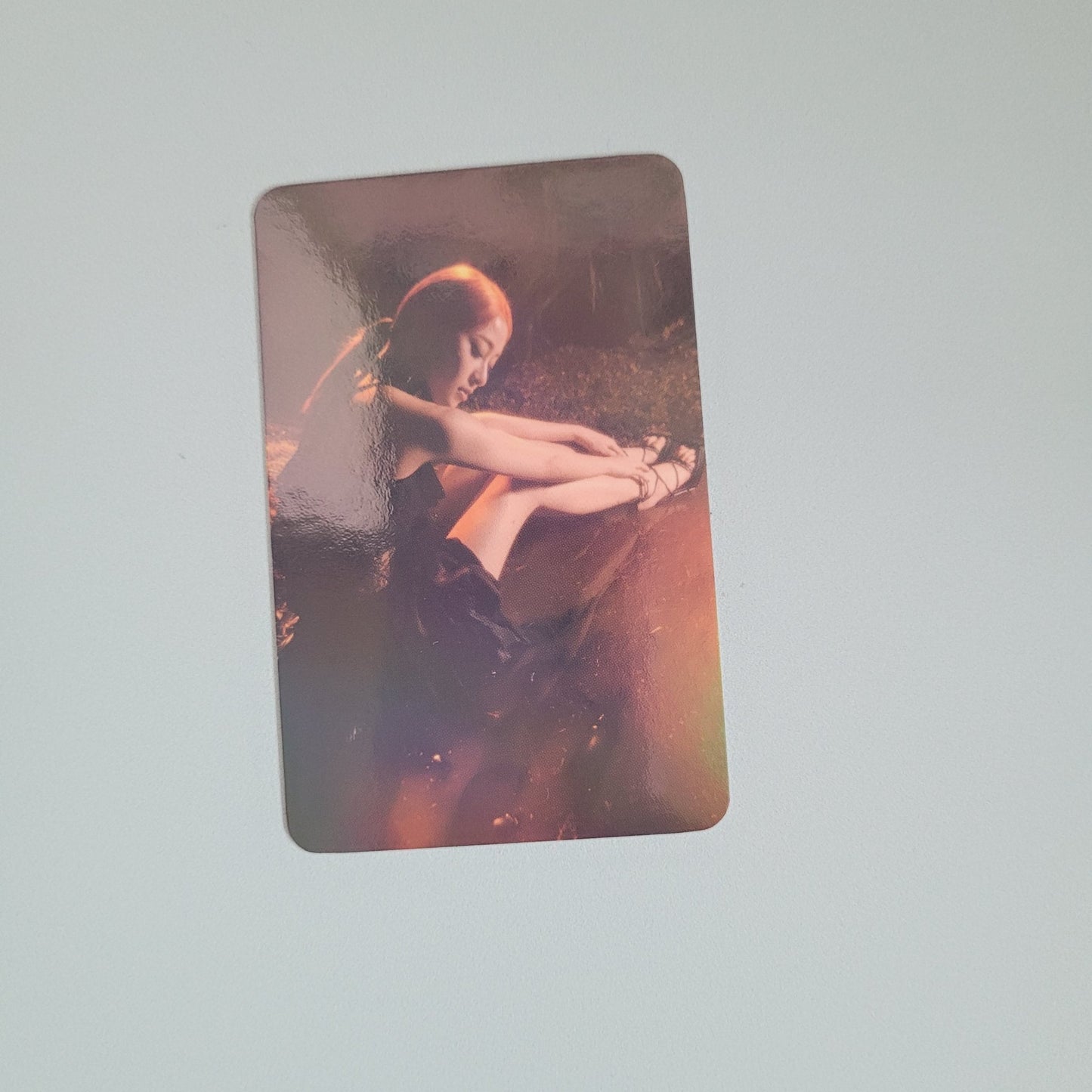 Le Sserafim Easy Holographic POB Photocard: Music Korea - Yunjin - KPop Idol