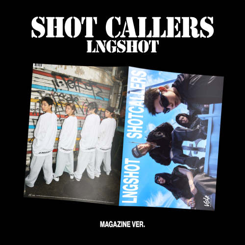 LNGSHOT - Shot Callers Magazine Version - KPop Idol