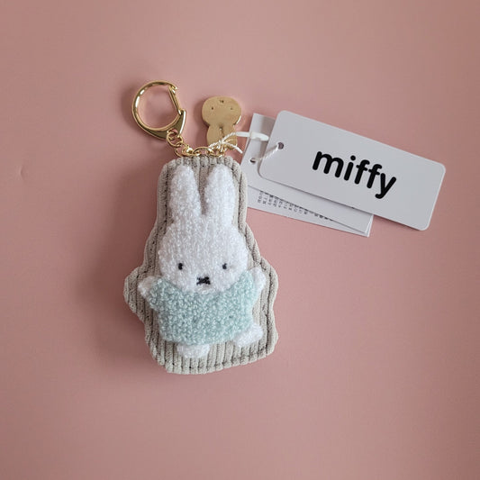 Miffy : Corduroy Keyring - Grey - KPop Idol