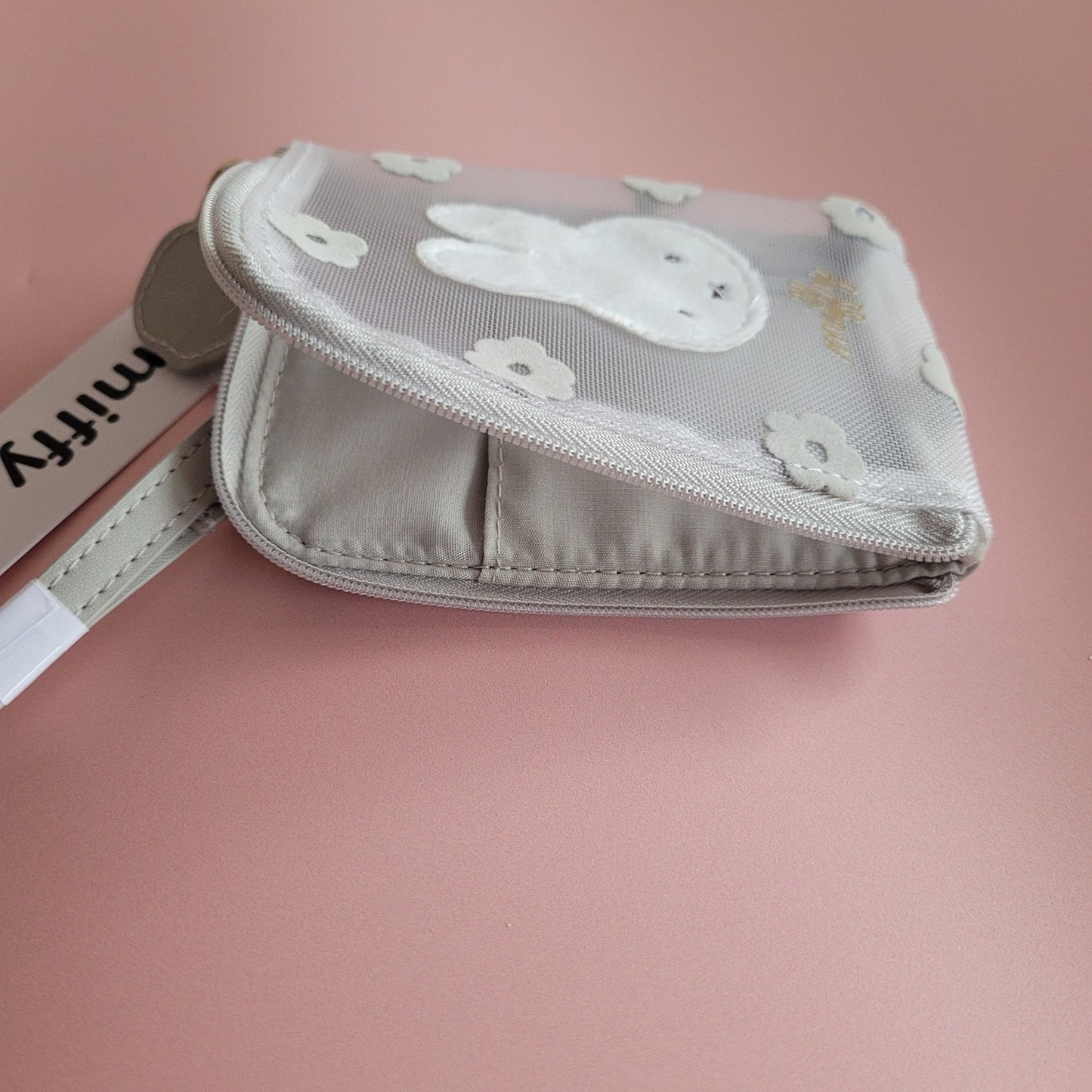 Miffy : Mesh ID Holder - Grey - KPop Idol