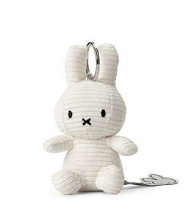 Miffy : Miffy 10cm Corduroy ECO Keyring - White - KPop Idol