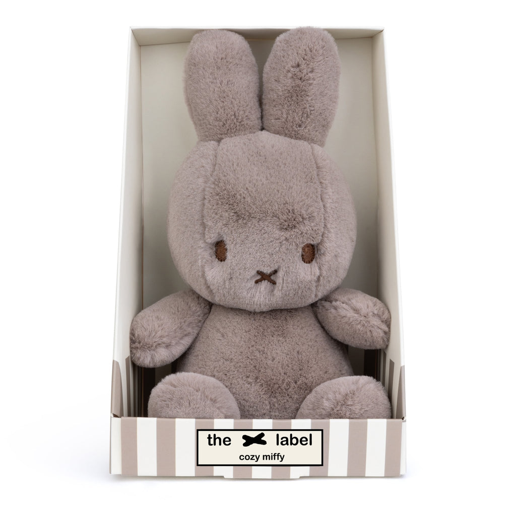 Miffy : Miffy Cozy Taupe in Giftbox - 23cm - KPop Idol