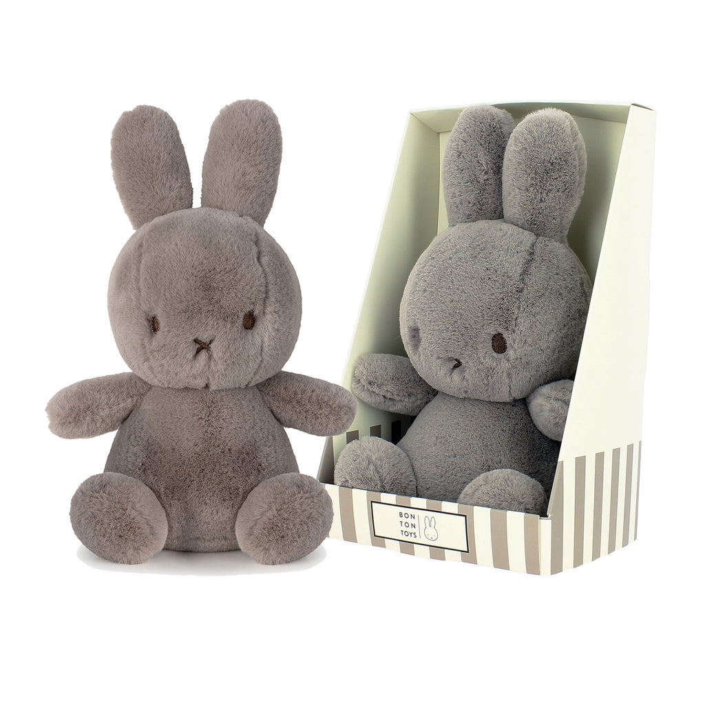 Miffy : Miffy Cozy Taupe in Giftbox - 23cm - KPop Idol
