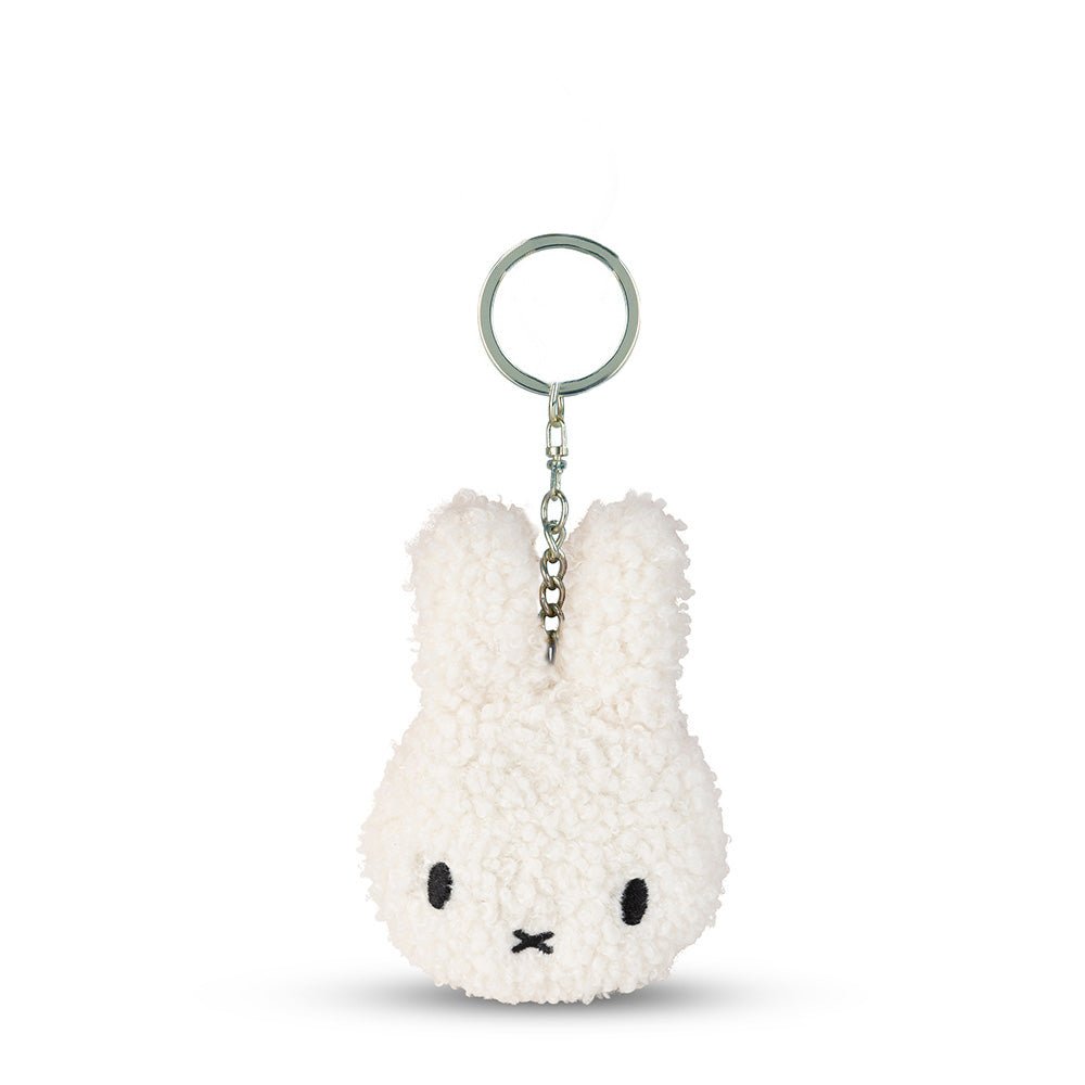 Miffy : Miffy Flat 10cm Corduroy ECO Keyring - White - KPop Idol