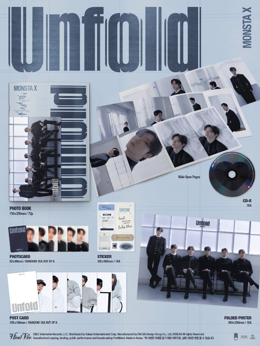 MonstaX - Unfold Heal ver. - KPop Idol