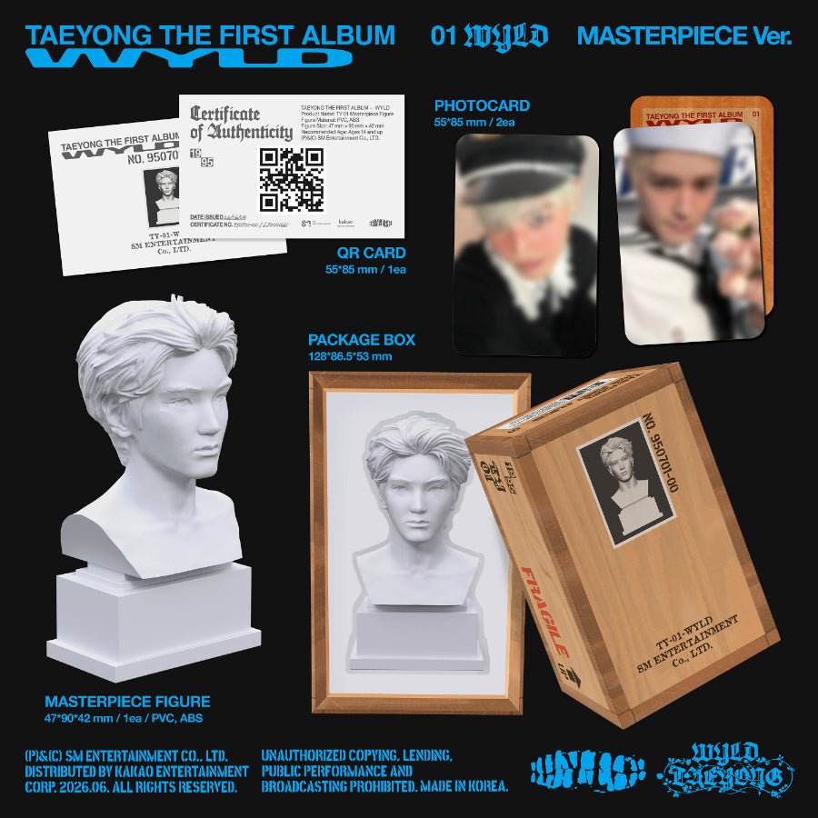 NCT Taeyong - WYLD: Masterpiece Ver. - KPop Idol