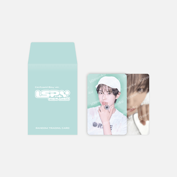 ⏳ NCT Wish - I Spy Pop Up Wish Land Official MD: RANDOM TRADING CARD (Confused Boy Ver.) - KPop Idol