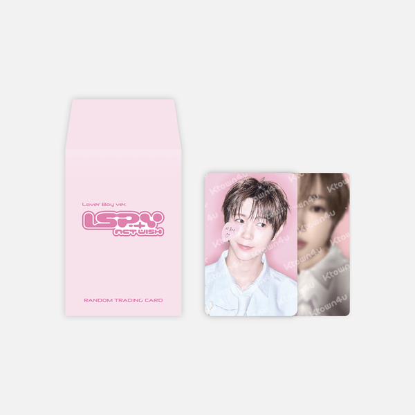 ⏳ NCT Wish - I Spy Pop Up Wish Land Official MD: RANDOM TRADING CARD (Lover Boy Ver.) - KPop Idol