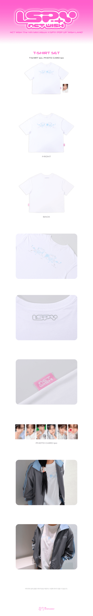 ⏳ NCT Wish - I Spy Pop Up Wish Land Official MD: T-SHIRT SET - KPop Idol