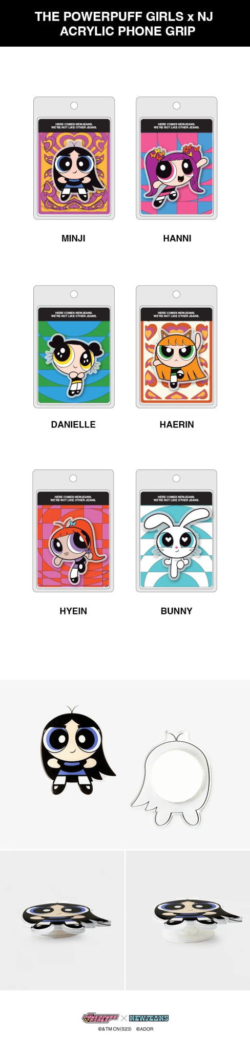 New Jeans - Powerpuff Girls Smart Tok: Haerin - KPop Idol