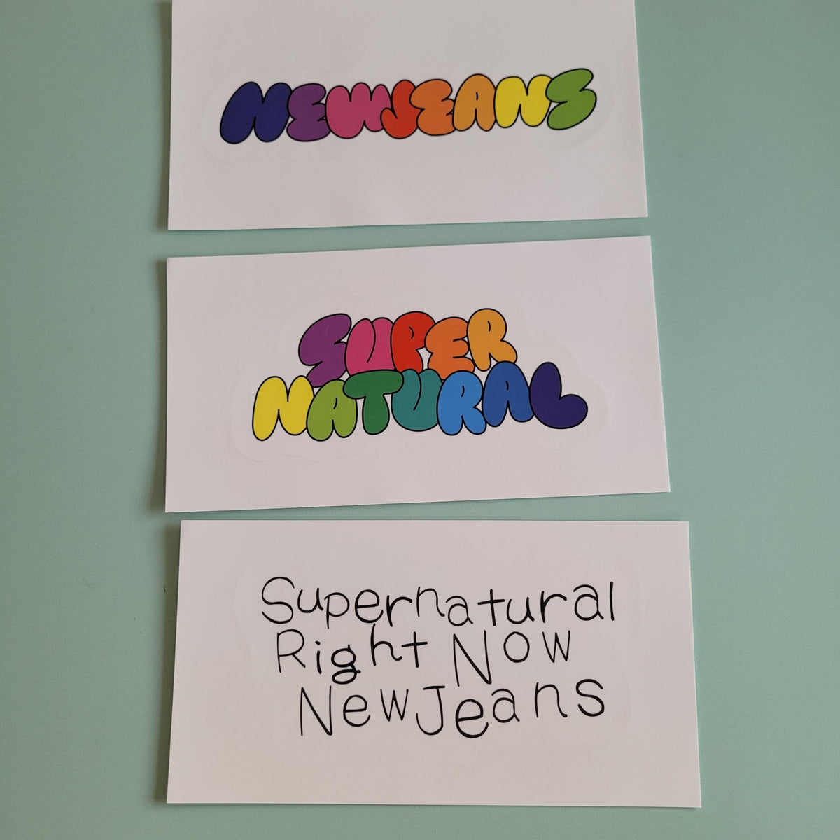 New Jeans - Supernatural POB: Weverse Shop POB - Sticker Set - KPop Idol