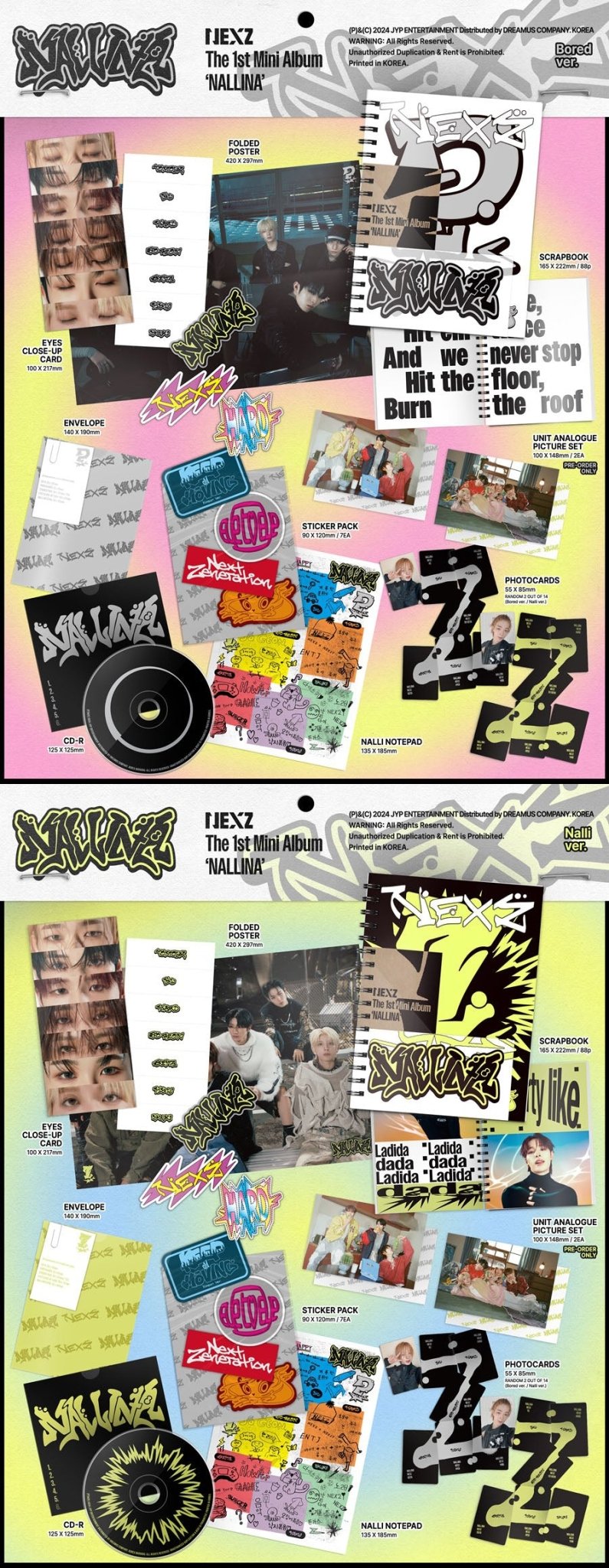 Nexz - Nallina (version choice) - KPop Idol