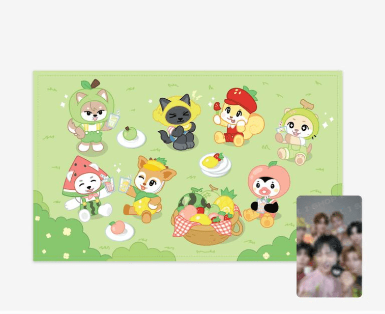 ⏳ NEXZ - Sweet Picnic with NEXZOO Official MD: NEXZOO PICNIC BLANKET - KPop Idol
