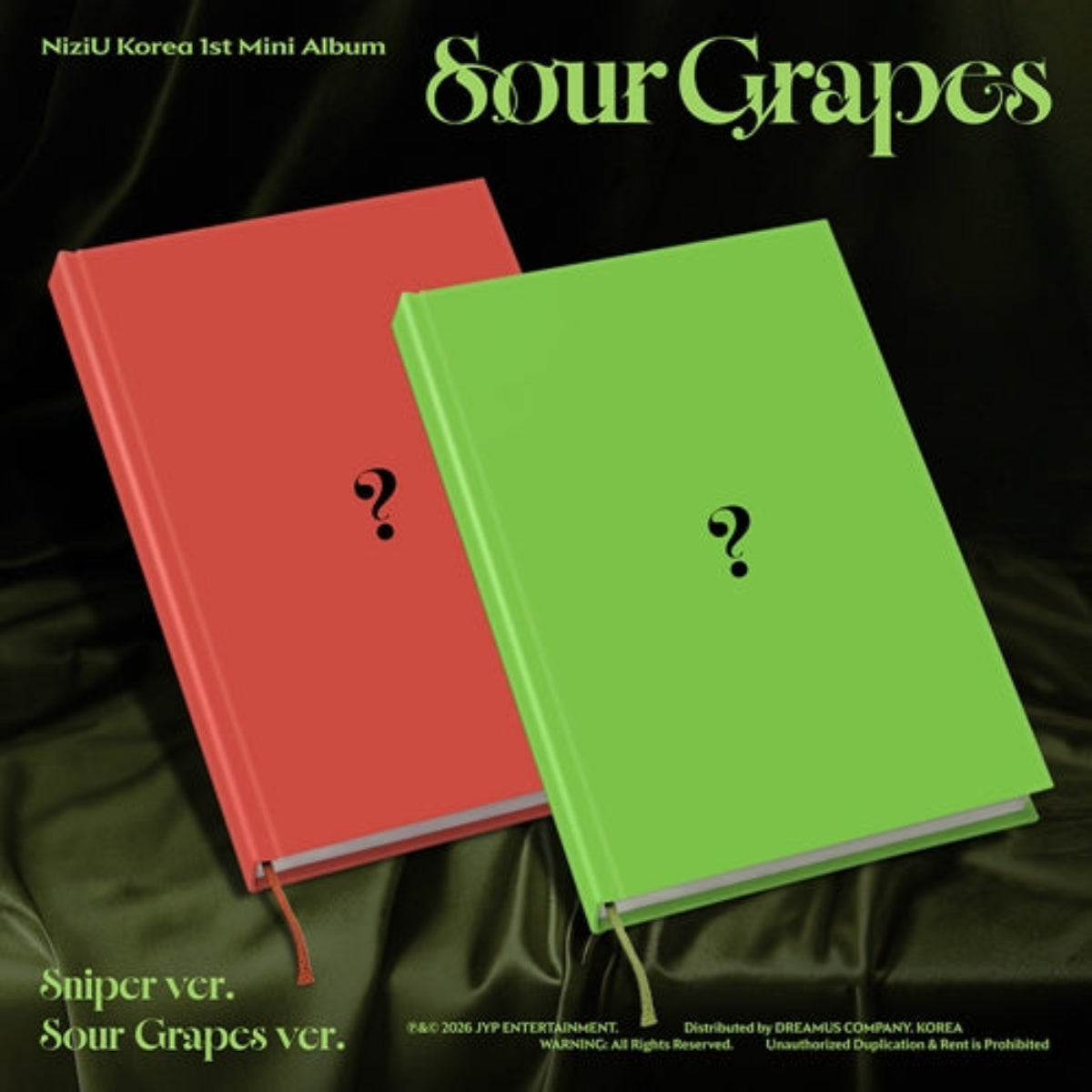 (Pre Order) Niziu Korea - Sour Grapes: Photobook Ver.