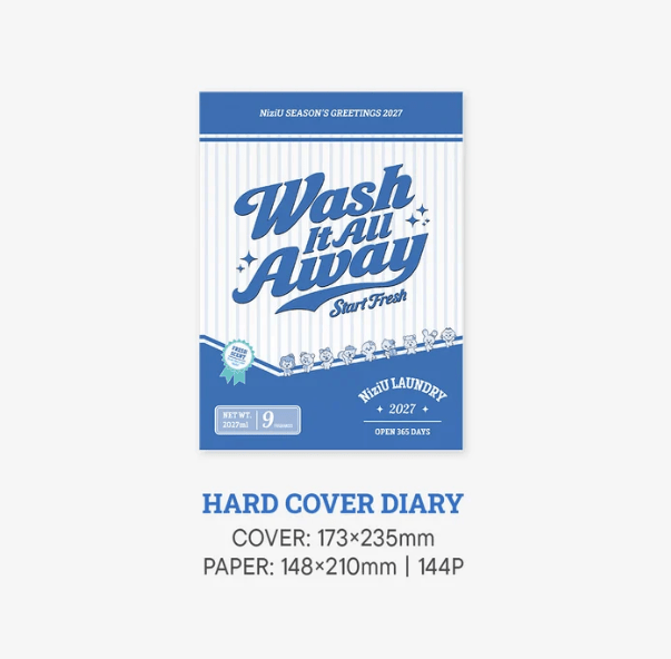 ⏳ Niziu Japan - Season's Greetings 2027: Wash it all Away - KPop Idol