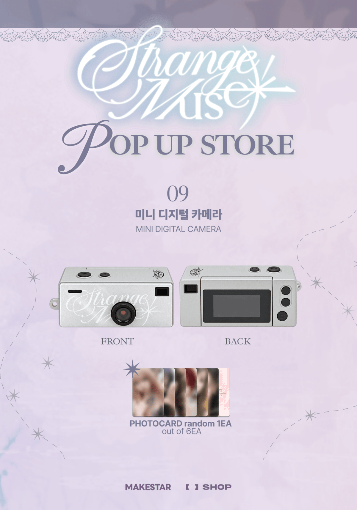 ⏳ NMIXX - Strange Muse Pop Up Official MD: MINI DIGITAL CAMERA - KPop Idol