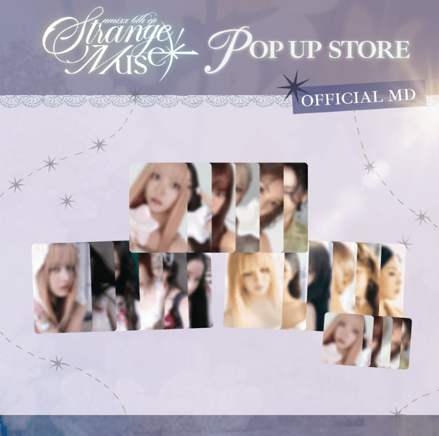 ⏳ NMIXX - Strange Muse Pop Up Official MD: TRADING PHOTO CARD - KPop Idol