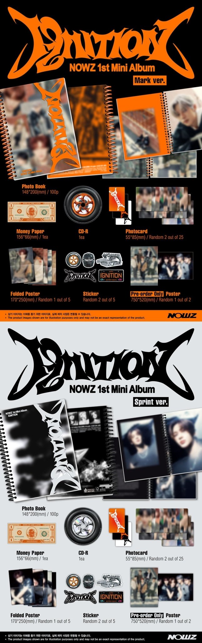 Nowz - Ignition (version choice) - KPop Idol