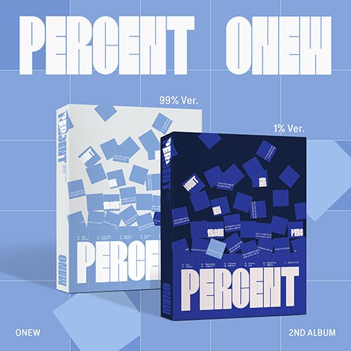 ONEW - Percent - Photobook Version (random cover) - KPop Idol