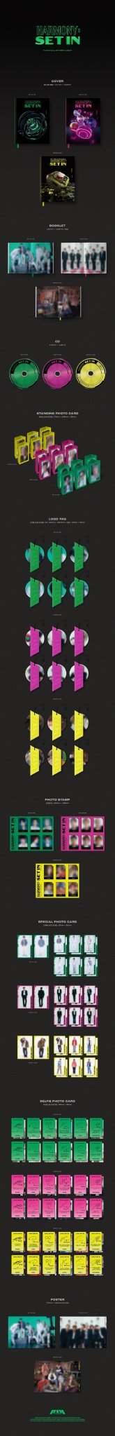 P1harmony - Harmony: Set In (version choice) - KPop Idol