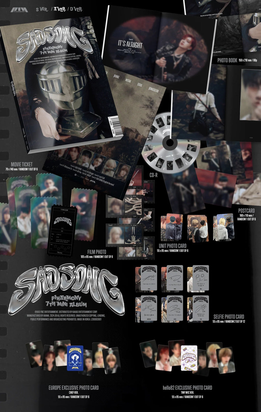 P1Harmony - Sad Song - Hello82 Exclusive (version choice) - KPop Idol