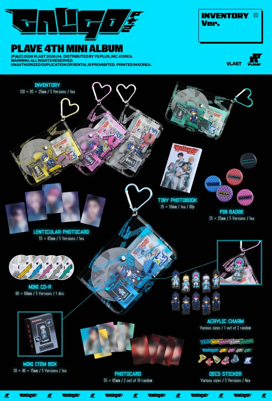 Plave - Caligo Pt.2 Inventory ver. - KPop Idol