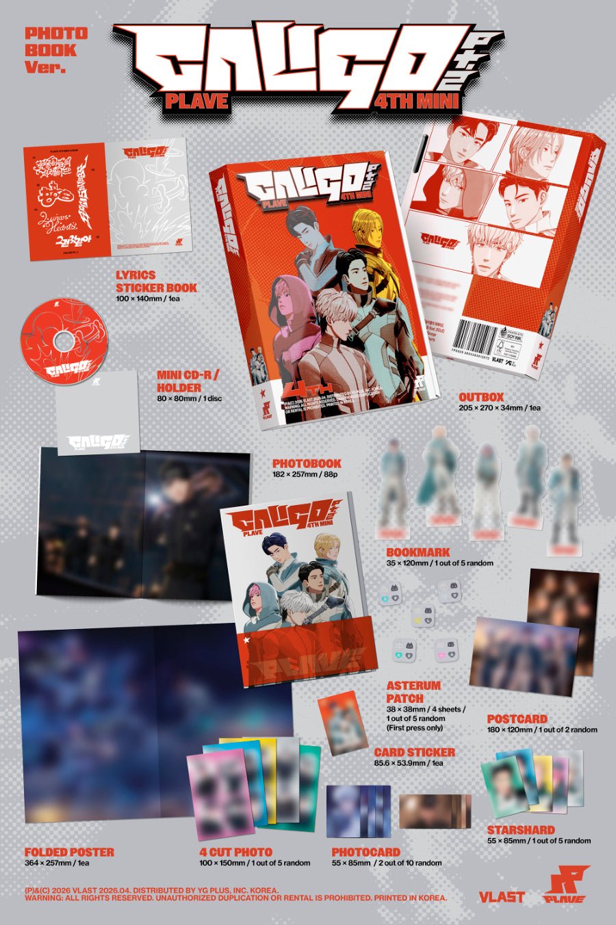 Plave - Caligo Pt.2 Photobook ver. - KPop Idol