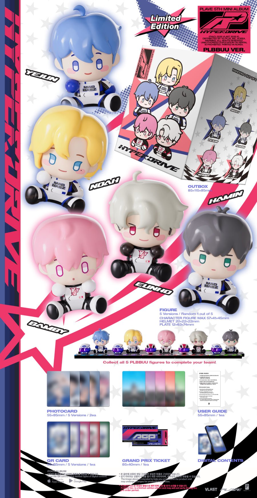 Plave - Hyperdrive: Racer Ver. - KPop Idol