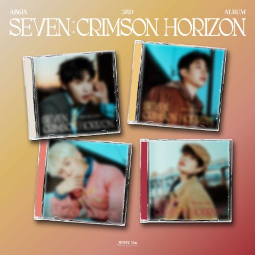 (Pre Order) AB6IX - Seven: Crimson Horizon Jewel Case - KPop Idol