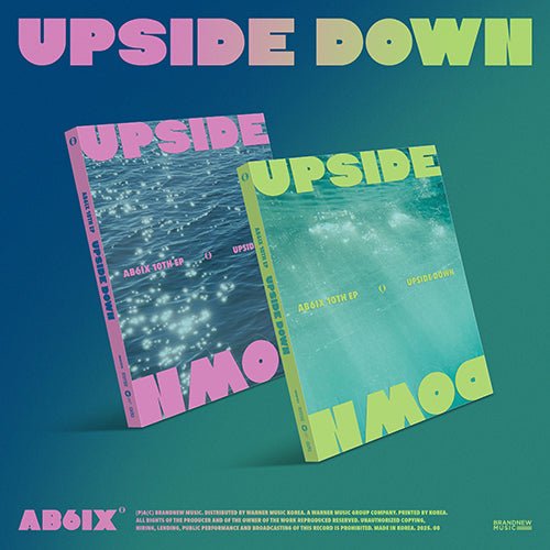 (Pre Order) AB6IX - Upside Down Photobook Version (random cover) - KPop Idol
