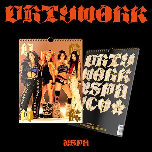(Pre Order) Aespa - Dirty Work - Dirty Worker Version with Soundwave POB - KPop Idol