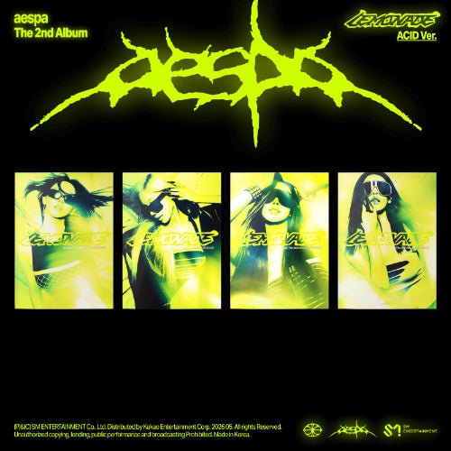 (Pre Order) aespa - Lemonade: Acid ver. - KPop Idol