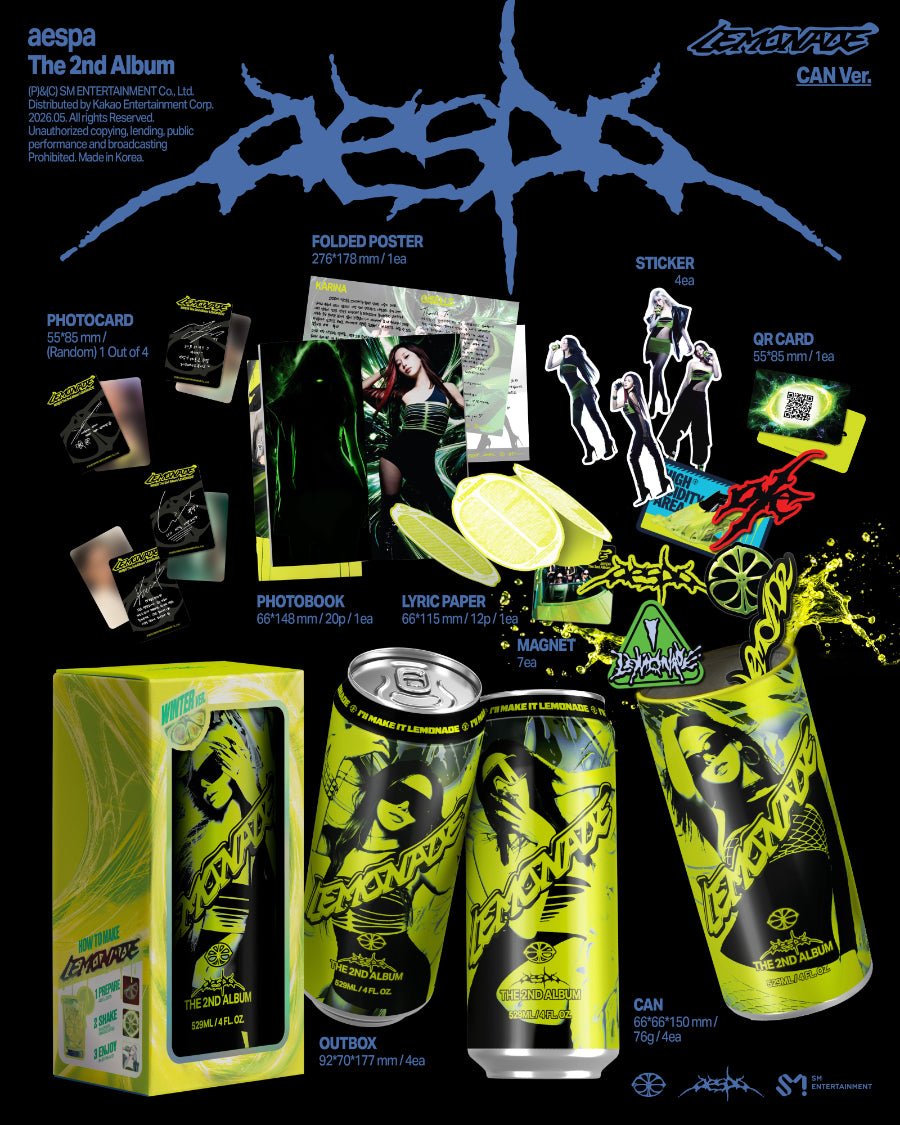 (Pre Order) aespa - Lemonade: CAN ver. - KPop Idol