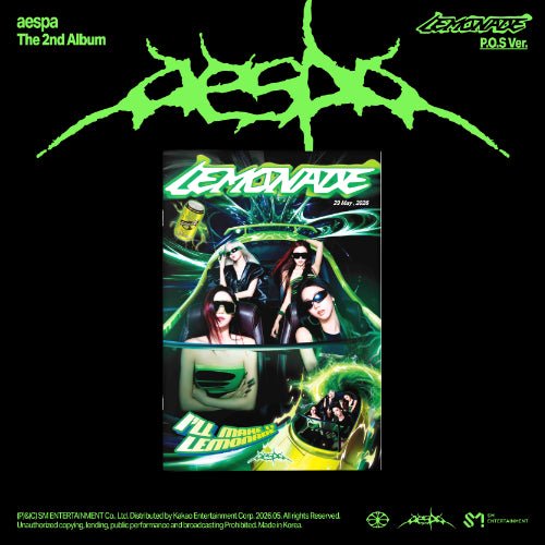 (Pre Order) aespa - Lemonade: P.O.S Ver. - KPop Idol