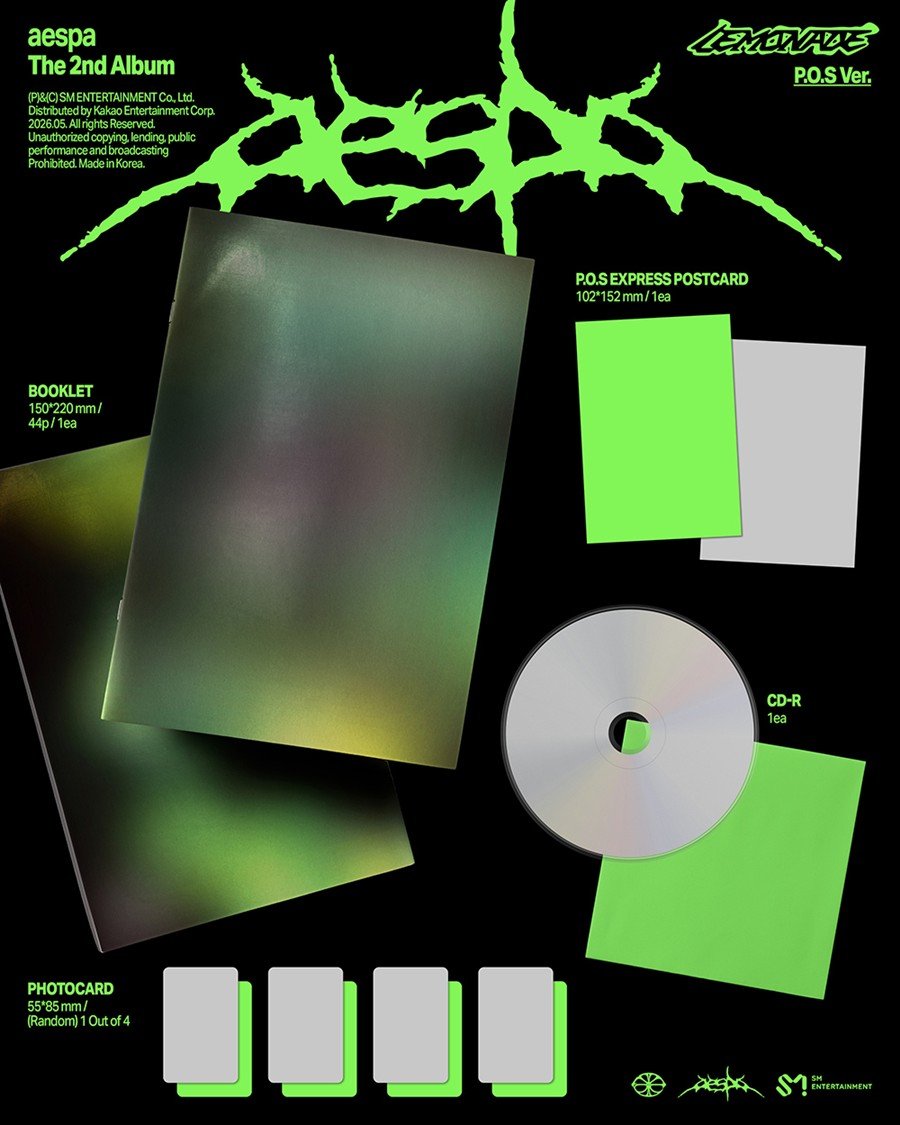 (Pre Order) aespa - Lemonade: P.O.S Ver. - KPop Idol