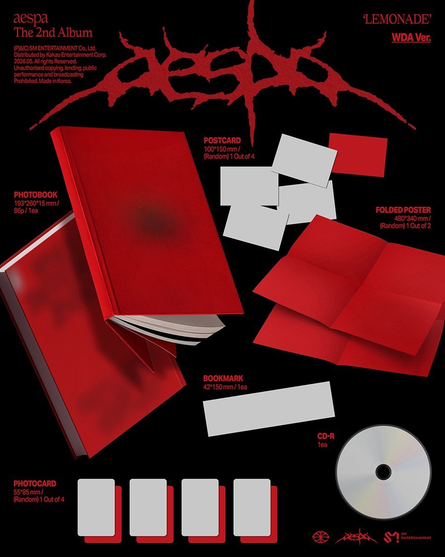 (Pre Order) aespa - Lemonade: WDA Ver. - KPop Idol