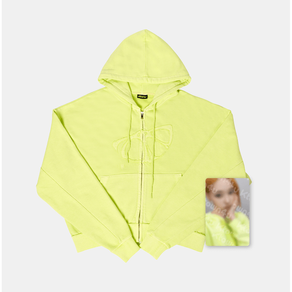 (Pre Order) aespa - Make it Lemonade Official MD - CROPPED ZIP-UP HOODIE SET - KPop Idol