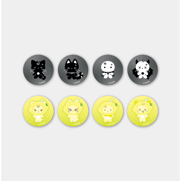 (Pre Order) aespa - Make it Lemonade Official MD - RANDOM LENTICULAR PIN BUTTON - KPop Idol