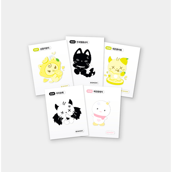 (Pre Order) aespa - Make it Lemonade Official MD - RANDOM STICKER SET - KPop Idol