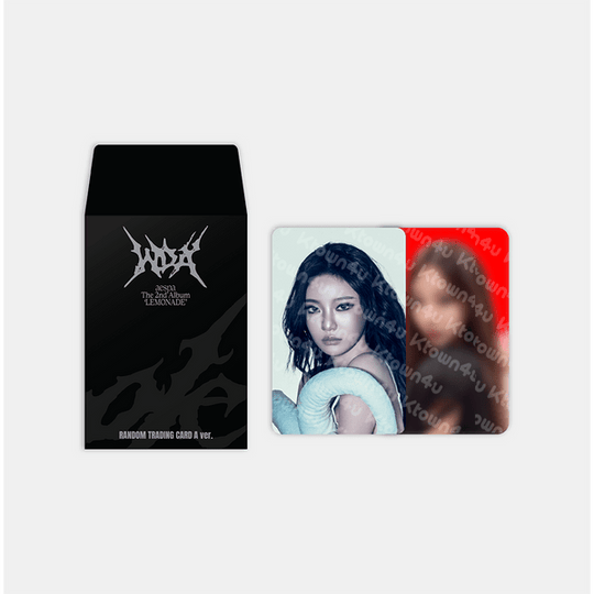 (Pre Order) aespa - Make it Lemonade Official MD - RANDOM TRADING CARD (WDA Ver.)