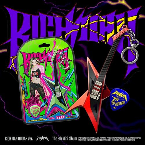 (Pre Order) aespa - Rich Man: Guitar Version - KPop Idol