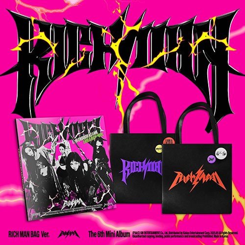 (Pre Order) aespa - Rich Man: Rich Man Bag version (random) - KPop Idol