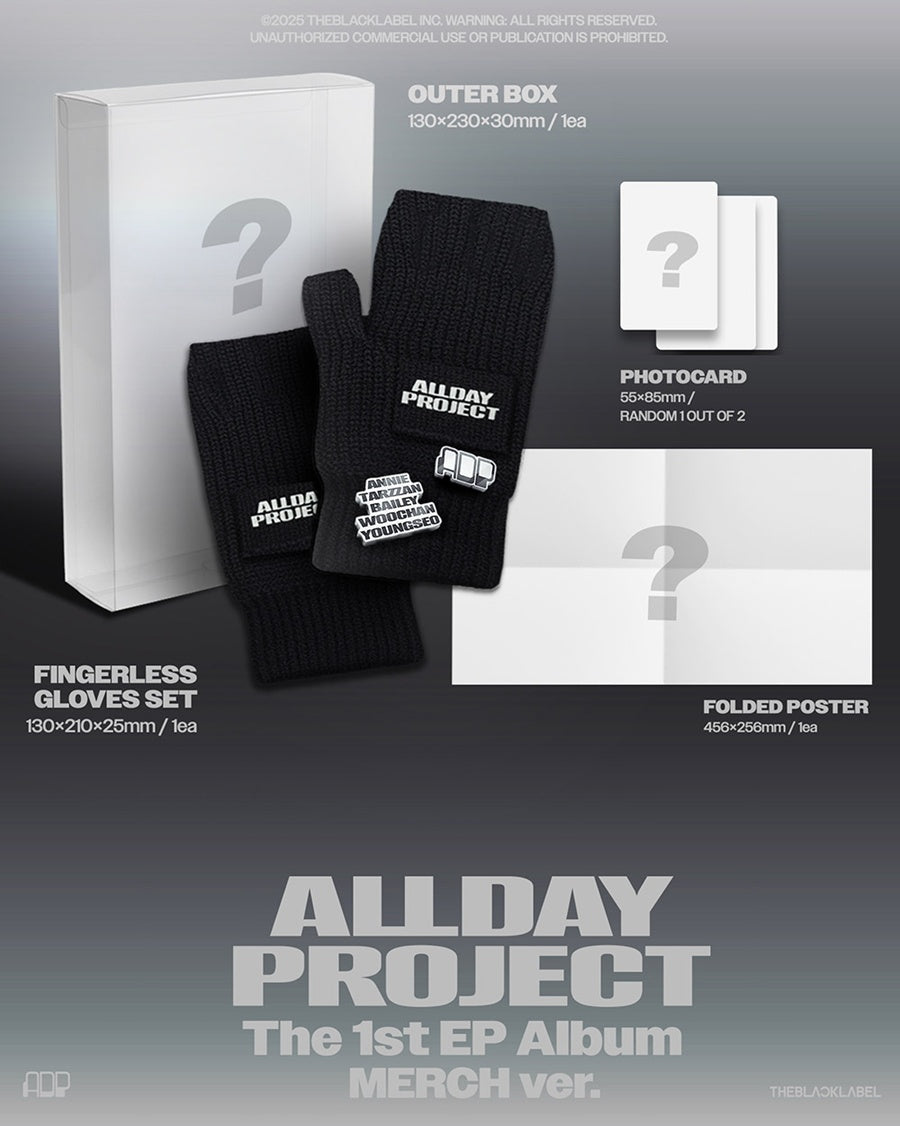 (Pre Order) Allday Project - Allday Project Merch Ver. (version choice) - KPop Idol
