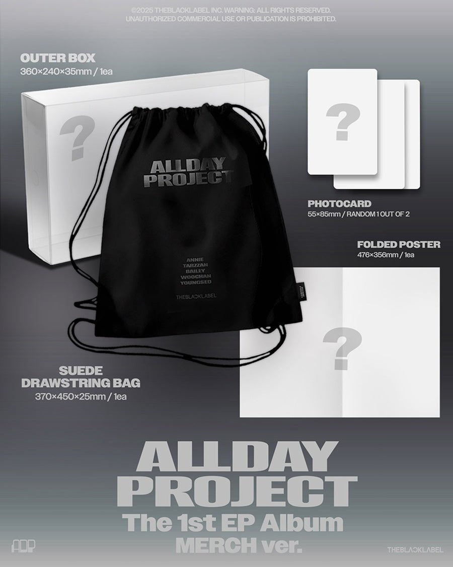 (Pre Order) Allday Project - Allday Project Merch Ver. (version choice) - KPop Idol