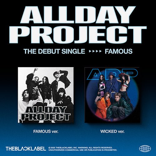 (Pre Order) ALLDAY PROJECT - Famous (Random cover) - KPop Idol
