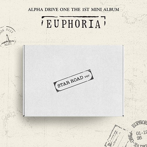 (Pre Order) Alpha Drive One - Euphoria Star Road Ver. with Makestar POB - KPop Idol