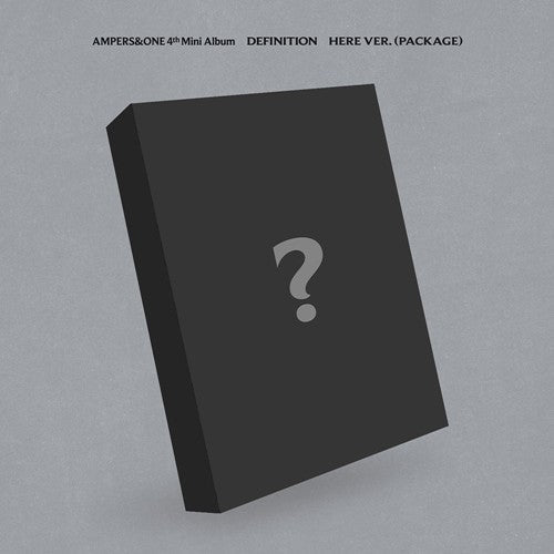 (Pre Order) Amper&one - Definition: Here ver. - KPop Idol