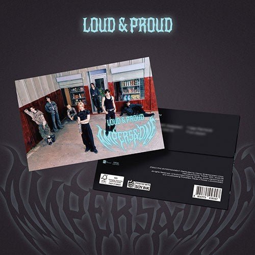 (Pre Order) Amper&One - Loud & Proud Postcard Version - KPop Idol