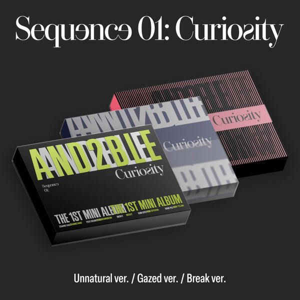 (Pre Order) AND2BLE - Sequence 01: Curiosity Standard Ver. - KPop Idol